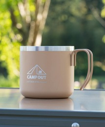 CAPTAIN STAG（キャプテンスタッグ）の「キャンプアウト ダブルステンレスマグカップ350（アウトドアグッズ）」