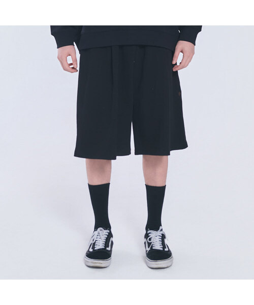 セール】ピンタックワイドバミューダパンツ (2カラー)（その他パンツ