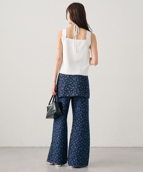 mystic（ミスティック）の「ホルターニットタンクトップ（タンクトップ・レディース・レッド/ピンク/オフホワイト/ブラック/グレー・FREE）」の13枚目の写真