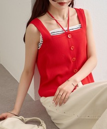 mystic | ホルターニットタンクトップ(タンクトップ)