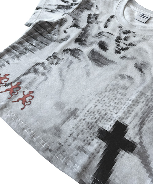 THECOLDESTMOMENT(ザコールデストモーメント)の「TCM demon crop T (white)(Tシャツ/カットソー・レディース・その他・X-SMALL)」の5枚目の写真