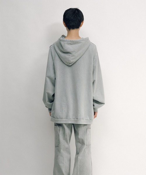 KEISUKEYOSHIDA（ケイスケヨシダ）の「Basic Parka Dark Age Print（パーカー・レディース・ブラック・L/M）」の17枚目の写真