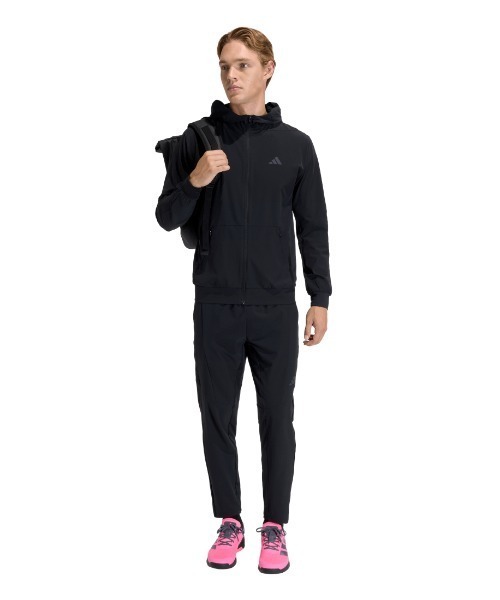 adidas(アディダス)の「アディダス adidas D4T ワークアウト フルジップ パーカー(パーカー・メンズ・ブラック・M/L/LL/3L)」の5枚目の写真