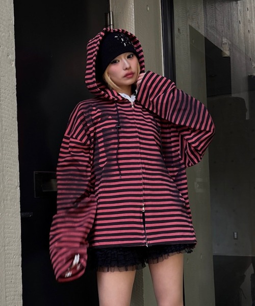 Never mind the XU（ネバーマインドザエックスユー）の「【Never mind the XU】star studs beanie / 【ネバーマインド ザ エックスユー】スタースタッズビーニー（ニットキャップ/ビーニー・メンズ・ブラック/グレー/ベージュ・ONE SIZE）」の14枚目の写真