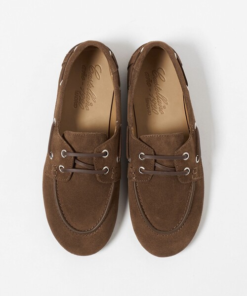 CASTELLANO（カステラーノ）の「＜CASTELLANO＞ Sモカレースアップ SLP（ローファー・レディース・ブラウン系・36/38/37/39）」の3枚目の写真