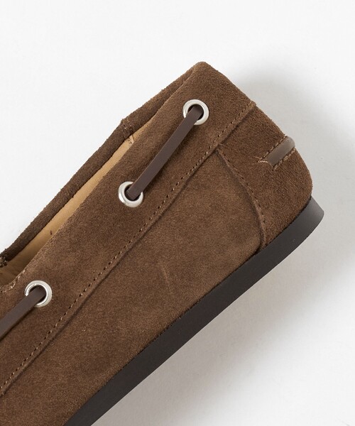 CASTELLANO（カステラーノ）の「＜CASTELLANO＞ Sモカレースアップ SLP（ローファー・レディース・ブラウン系・36/38/37/39）」の9枚目の写真