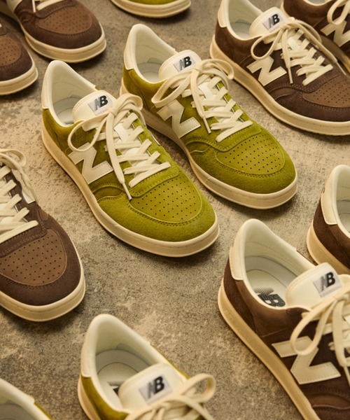 NEW BALANCE（ニューバランス）の「T500（スニーカー・メンズ・ブラウン/グリーン・22.5cm/23.0cm/23.5cm/24.0cm/24.5cm/25.0cm/25.5cm/26.0cm/26.5cm/27.0cm/27.5cm/28.0cm/28.5cm/29.0cm）」の12枚目の写真