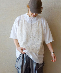 JOURNAL STANDARD LUXE | クロシェベスト(ベスト)