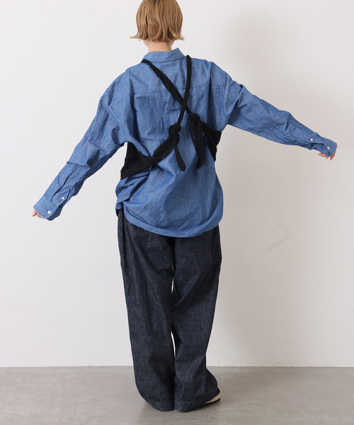 JOURNAL STANDARD LUXE(ジャーナルスタンダード ラックス)の「クロシェベスト(ベスト・レディース・ホワイト×ホワイト/ブラック・FREE)」の21枚目の写真