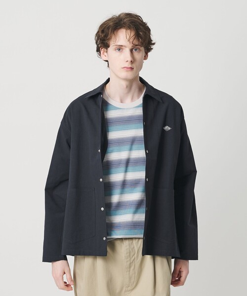 DANTON（ダントン）の「＜DANTON＞カバーオール（カバーオール・メンズ・ネイビー/オフホワイト・38/40）」の6枚目の写真
