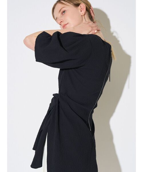 ELENDEEK（エレンディーク）の「ノットデザインブラウス（シャツ/ブラウス・レディース・オフホワイト/ブラック・FREE）」の5枚目の写真