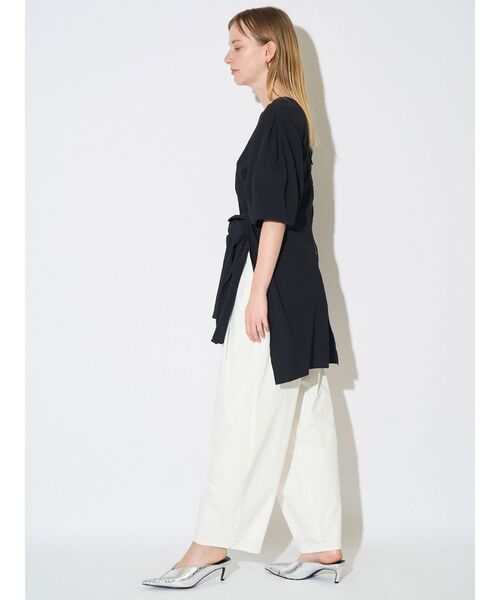 ELENDEEK（エレンディーク）の「ノットデザインブラウス（シャツ/ブラウス・レディース・オフホワイト/ブラック・FREE）」の11枚目の写真