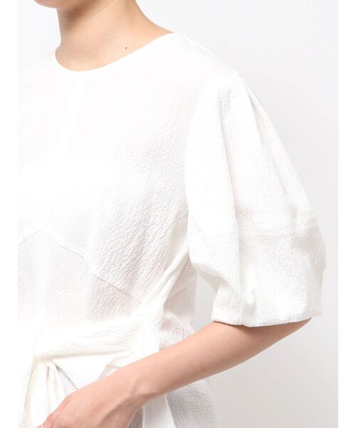 ELENDEEK（エレンディーク）の「ノットデザインブラウス（シャツ/ブラウス・レディース・オフホワイト/ブラック・FREE）」の17枚目の写真