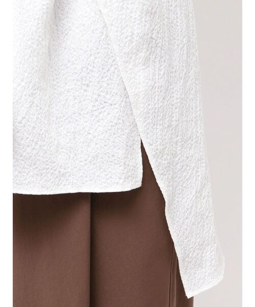 ELENDEEK（エレンディーク）の「ノットデザインブラウス（シャツ/ブラウス・レディース・オフホワイト/ブラック・FREE）」の18枚目の写真