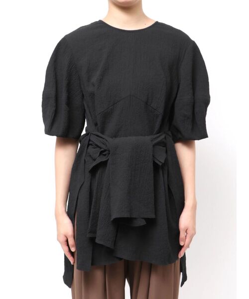 ELENDEEK（エレンディーク）の「ノットデザインブラウス（シャツ/ブラウス・レディース・オフホワイト/ブラック・FREE）」の20枚目の写真