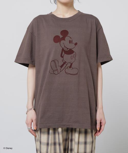 GOOD ROCK SPEED（グッドロックスピード）の「GOOD ROCK SPEED/ MickeyMouse / Tshirts Brown（Tシャツ/カットソー・レディース・ブラウン・FREE）」の9枚目の写真