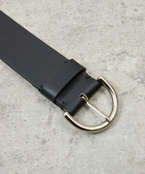 ITTI（イッチ）の「ITTI イッチ / HERRIE 16HOLE 40 BELT THUG サドルレザー16ホールレザーベルト / ITTI-GOODS-099-TG（ベルト・メンズ・ブラック・FREE）」の6枚目の写真