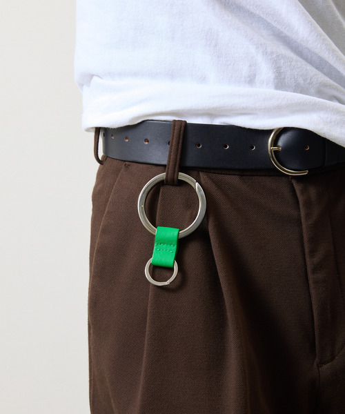 ITTI（イッチ）の「ITTI イッチ / HERRIE 16HOLE 40 BELT THUG サドルレザー16ホールレザーベルト / ITTI-GOODS-099-TG（ベルト・メンズ・ブラック・FREE）」の8枚目の写真