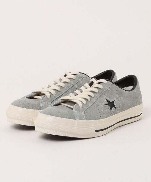 CONVERSE(コンバース)の「CONVERSE コンバース ONE STAR J SUEDE ワンスター J スエード 33702500 GRAY(スニーカー・メンズ・グレー・10h/9h/9/8h/8/7h/7)」の1枚目の写真