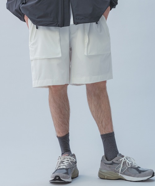 +phenix（プラスフェニックス）の「+phenix(プラスフェニックス) AIRFLOW SHORTS / エアフローショーツ（その他パンツ・メンズ・ブラック/ホワイト/チャコール・XL/L/M）」の2枚目の写真