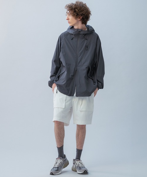 +phenix（プラスフェニックス）の「+phenix(プラスフェニックス) AIRFLOW SHORTS / エアフローショーツ（その他パンツ・メンズ・ブラック/ホワイト/チャコール・XL/L/M）」の9枚目の写真