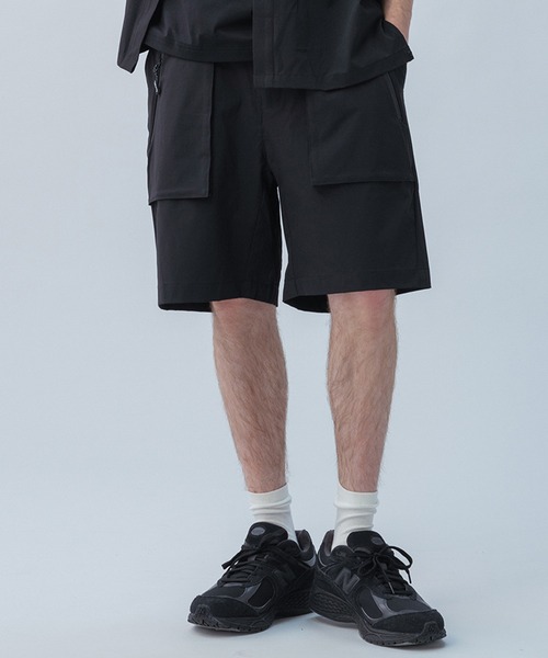 +phenix（プラスフェニックス）の「+phenix(プラスフェニックス) AIRFLOW SHORTS / エアフローショーツ（その他パンツ・メンズ・ブラック/ホワイト/チャコール・XL/L/M）」の14枚目の写真