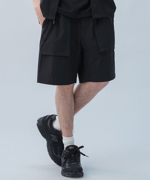 +phenix（プラスフェニックス）の「+phenix(プラスフェニックス) AIRFLOW SHORTS / エアフローショーツ（その他パンツ・メンズ・ブラック/ホワイト/チャコール・XL/L/M）」の15枚目の写真
