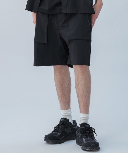 +phenix（プラスフェニックス）の「+phenix(プラスフェニックス) AIRFLOW SHORTS / エアフローショーツ（その他パンツ・メンズ・ブラック/ホワイト/チャコール・XL/L/M）」の16枚目の写真