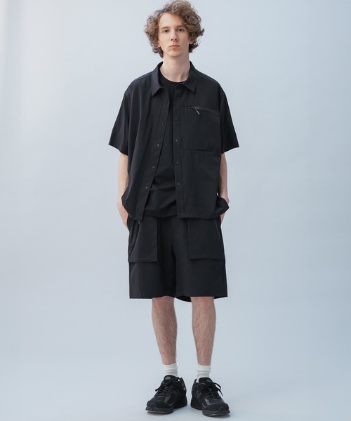 +phenix（プラスフェニックス）の「+phenix(プラスフェニックス) AIRFLOW SHORTS / エアフローショーツ（その他パンツ・メンズ・ブラック/ホワイト/チャコール・XL/L/M）」の17枚目の写真