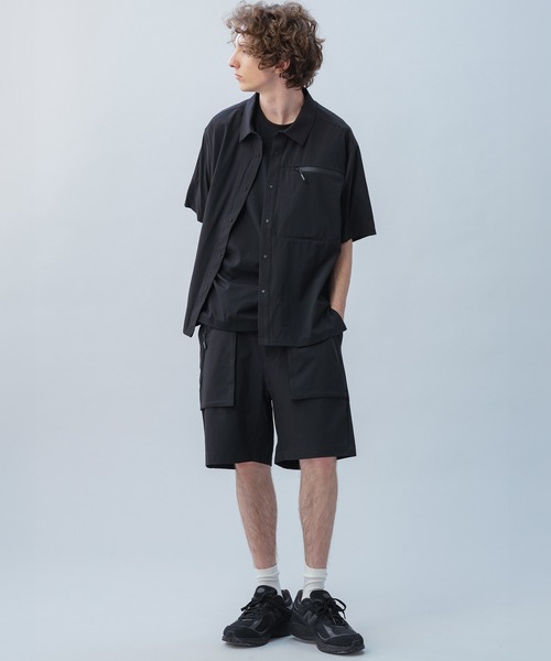 +phenix（プラスフェニックス）の「+phenix(プラスフェニックス) AIRFLOW SHORTS / エアフローショーツ（その他パンツ・メンズ・ブラック/ホワイト/チャコール・XL/L/M）」の18枚目の写真