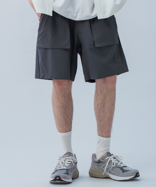 +phenix（プラスフェニックス）の「+phenix(プラスフェニックス) AIRFLOW SHORTS / エアフローショーツ（その他パンツ・メンズ・ブラック/ホワイト/チャコール・XL/L/M）」の22枚目の写真