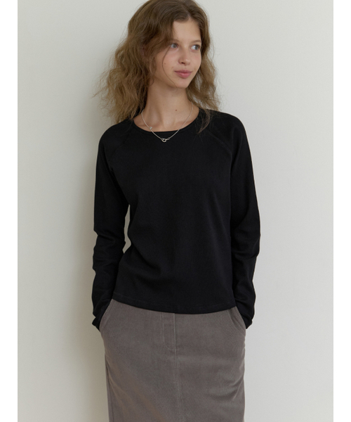 THEMITTEN（ザ・ミトン）の「[12th] Raglan sleeve t-shirt (black)（Tシャツ/カットソー・レディース・その他・FREE）」の5枚目の写真