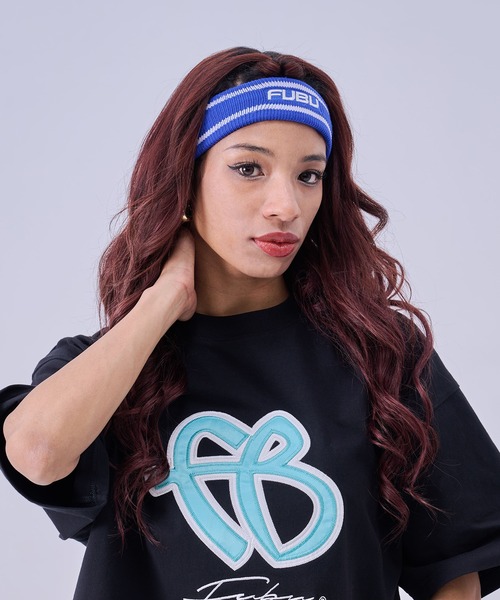 FUBU( フブ)の「FUBU フブ FBHair Band/FBヘアバンド(ヘアバンド・メンズ・レッド/ホワイト/ブルー/ブラック・FREE)」の15枚目の写真