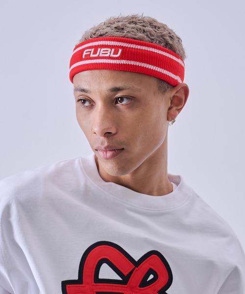 FUBU( フブ)の「FUBU フブ FBHair Band/FBヘアバンド(ヘアバンド・メンズ・レッド/ホワイト/ブルー/ブラック・FREE)」の16枚目の写真