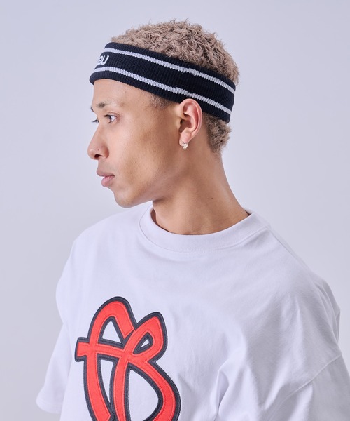 FUBU( フブ)の「FUBU フブ FBHair Band/FBヘアバンド(ヘアバンド・メンズ・レッド/ホワイト/ブルー/ブラック・FREE)」の9枚目の写真
