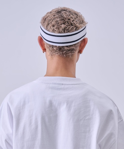 FUBU( フブ)の「FUBU フブ FBHair Band/FBヘアバンド(ヘアバンド・メンズ・レッド/ホワイト/ブルー/ブラック・FREE)」の7枚目の写真