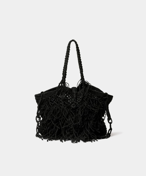 beautiful people(ビューティフルピープル)の「over engineeringjute tote(トートバッグ・レディース・ブラック・FREE)」の1枚目の写真