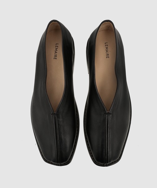 LEMAIRE Piped Slippersルメール フラット バレリーナ FLAT PIPED SLIPPERS（スリッポン）｜LEMAIRE（ルメール）の