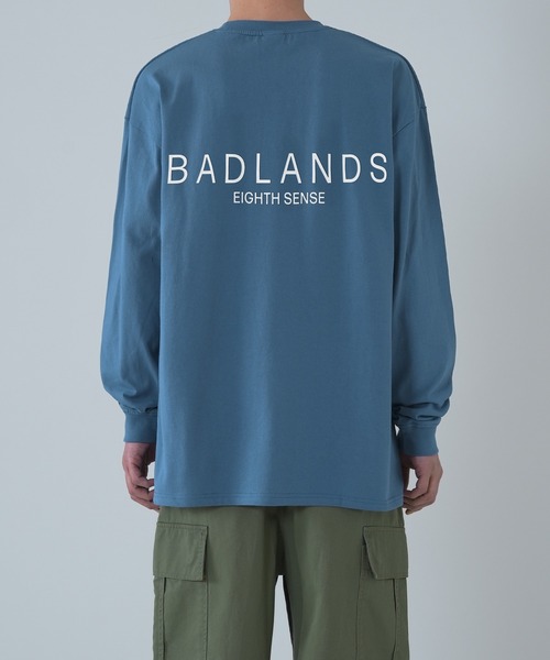 En serio TOKYO(エンソリオトーキョー)の「【SIDEWAYSTANCE】ロゴ長袖Tシャツ SIDE24-031(Tシャツ/カットソー・メンズ・ホワイト/ブラック/ダークブルー/ブルー・LARGE/MEDIUM/X-LARGE/SMALL)」の4枚目の写真