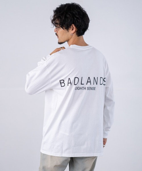 En serio TOKYO(エンソリオトーキョー)の「【SIDEWAYSTANCE】ロゴ長袖Tシャツ SIDE24-031(Tシャツ/カットソー・メンズ・ホワイト/ブラック/ダークブルー/ブルー・LARGE/MEDIUM/X-LARGE/SMALL)」の5枚目の写真