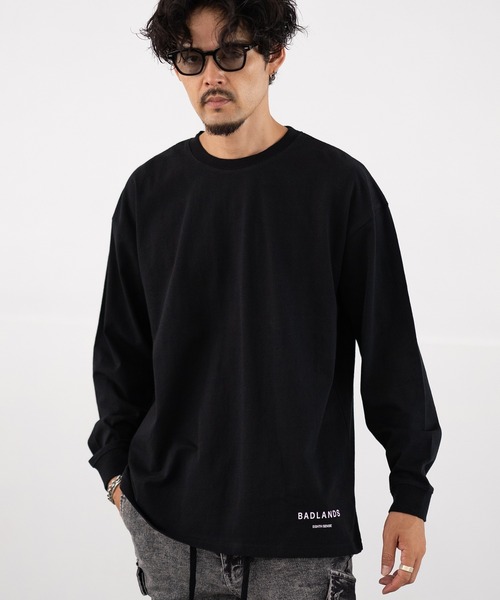 En serio TOKYO(エンソリオトーキョー)の「【SIDEWAYSTANCE】ロゴ長袖Tシャツ SIDE24-031(Tシャツ/カットソー・メンズ・ホワイト/ブラック/ダークブルー/ブルー・LARGE/MEDIUM/X-LARGE/SMALL)」の12枚目の写真
