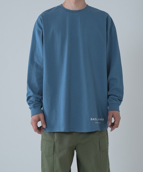 En serio TOKYO(エンソリオトーキョー)の「【SIDEWAYSTANCE】ロゴ長袖Tシャツ SIDE24-031(Tシャツ/カットソー・メンズ・ホワイト/ブラック/ダークブルー/ブルー・LARGE/MEDIUM/X-LARGE/SMALL)」の17枚目の写真