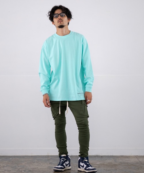 En serio TOKYO(エンソリオトーキョー)の「【SIDEWAYSTANCE】ロゴ長袖Tシャツ SIDE24-031(Tシャツ/カットソー・メンズ・ホワイト/ブラック/ダークブルー/ブルー・LARGE/MEDIUM/X-LARGE/SMALL)」の21枚目の写真
