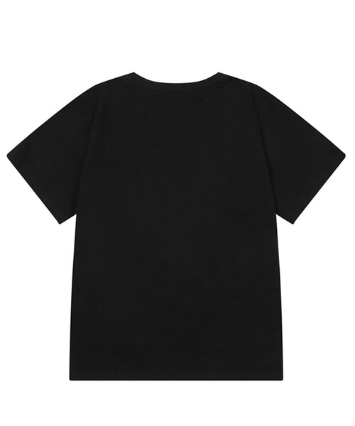 MUCENT(ムセント)の「◇MUCENT◇ブランド直輸入正規品/ノジェ クロス クラック ロゴ ハーフ TNOJE CROSS CRACK LOGO HALF T(Tシャツ/カットソー・レディース・ブラック・FREE)」の3枚目の写真