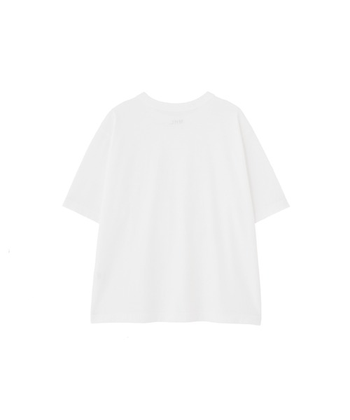 MHL.（エムエイチエル）の「RAW SLUB COTTON JERSEY（Tシャツ/カットソー・メンズ・ダークグリーン/ホワイト・MEDIUM/LARGE）」の12枚目の写真