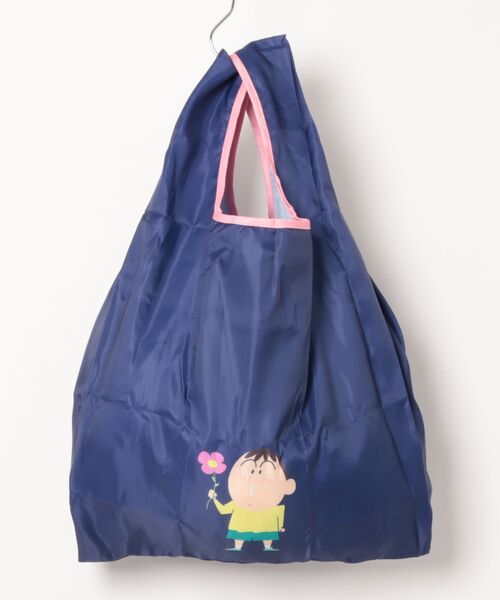 Rendez-Vous（ランデヴー）の「【 クレヨンしんちゃん 】 マルシェショッピングバッグ フラワー 26S3（エコバッグ/サブバッグ・レディース・ベージュ/ネイビー・FREE）」の21枚目の写真