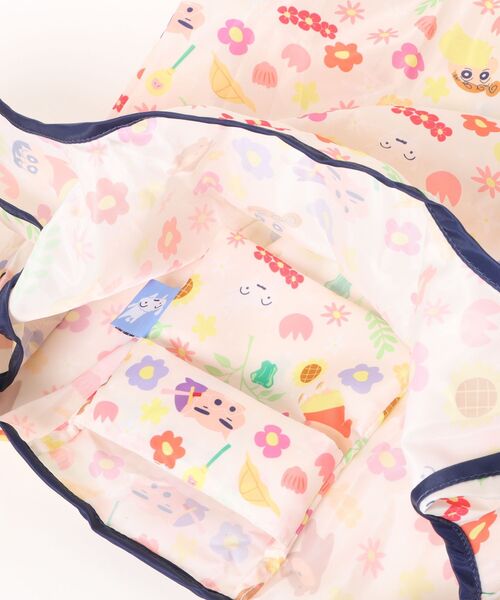 Rendez-Vous（ランデヴー）の「【 クレヨンしんちゃん 】 マルシェショッピングバッグ フラワー 26S3（エコバッグ/サブバッグ・レディース・ベージュ/ネイビー・FREE）」の9枚目の写真