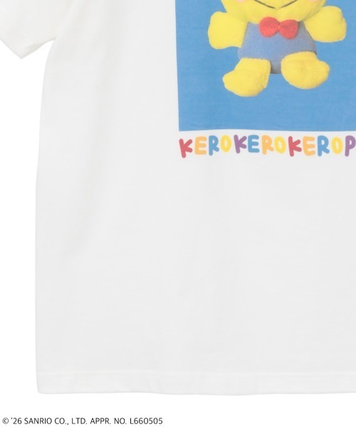 Candy Stripper(キャンディストリッパー)の「【KEROKEROKEROPPI】PHOTO Tシャツ(Tシャツ/カットソー・レディース・ブラック/オフホワイト・FREE)」の10枚目の写真