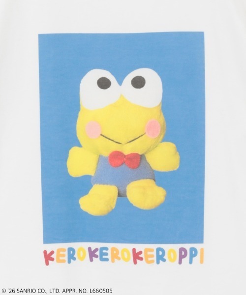 Candy Stripper(キャンディストリッパー)の「【KEROKEROKEROPPI】PHOTO Tシャツ(Tシャツ/カットソー・レディース・ブラック/オフホワイト・FREE)」の11枚目の写真
