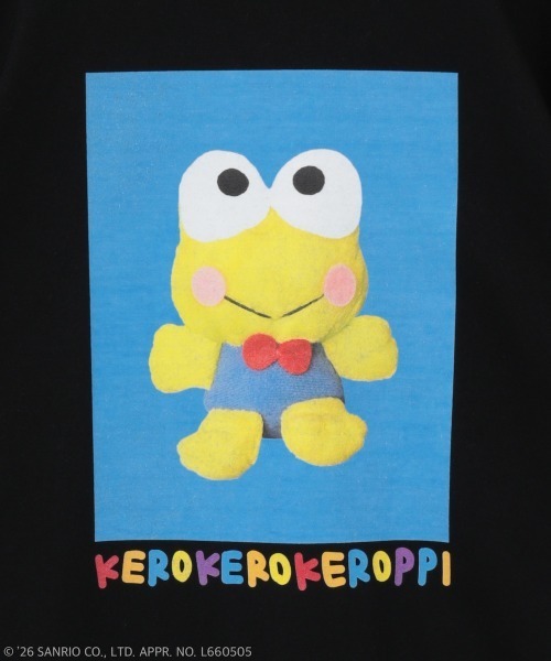 Candy Stripper(キャンディストリッパー)の「【KEROKEROKEROPPI】PHOTO Tシャツ(Tシャツ/カットソー・レディース・ブラック/オフホワイト・FREE)」の12枚目の写真